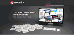 Desktop Screenshot of cosnetics.co.uk